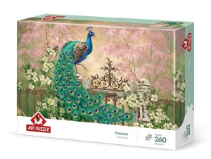 Art Puzzle: Peacock (260XL) legpuzzel