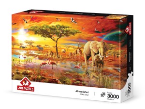 Art Puzzle: Africa Safari (3000) legpuzzel