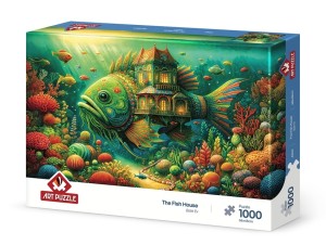 Art Puzzle: The Fish House (1000) legpuzzel