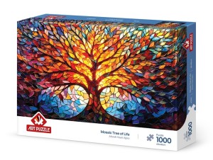 Art Puzzle: Mosaic Tree of Life (1000) legpuzzel