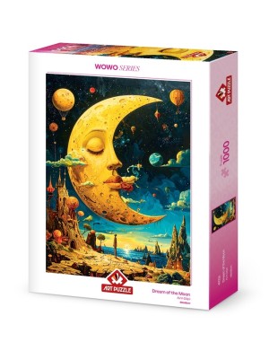 Art Puzzle: Dream of the Moon (1000) verticale puzzel
