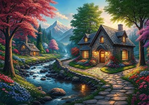 Art Puzzle: Paradise Valley (1000) legpuzzel