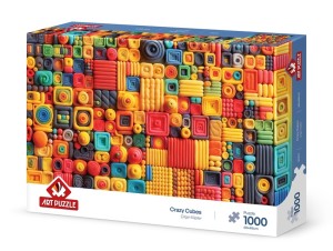 Art Puzzle: Crazy Cubes (1000) legpuzzel