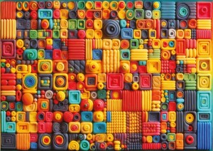 Art Puzzle: Crazy Cubes (1000) legpuzzel