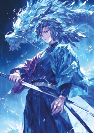 Art Puzzle: Dragon Warrior (1000) verticale puzzel