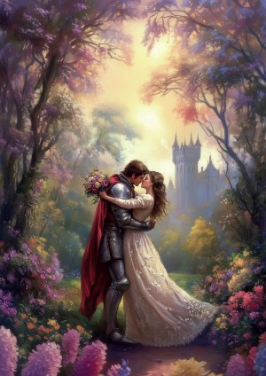 Art Puzzle: Legendary Spring of Love (1000) verticale puzzel