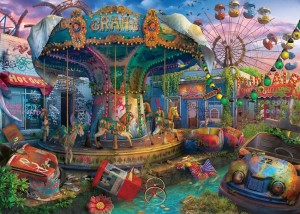 Ravensburger: Abandoned - Gloomy Carnival (1000) legpuzzel