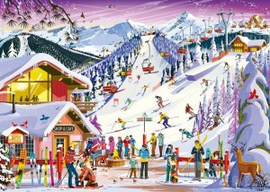 Ravensburger: Slopeside Spirit (1000) legpuzzel