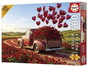 Educa: Valentine's Pickup (500XL) legpuzzel