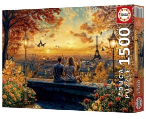 Educa: In Love in Paris (1500) legpuzzel