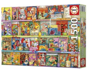 Educa: The Kitschy Funbook Nook (1500) legpuzzel