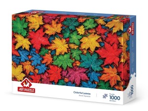 Art Puzzle: Colorful Leaves (1000) herfstpuzzel