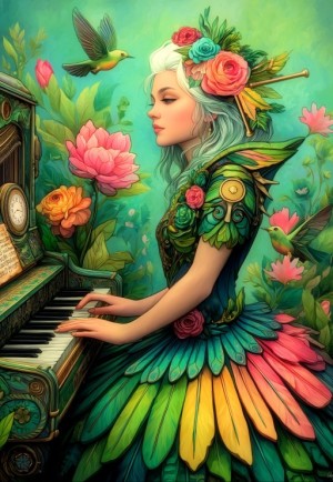 Alipson: Adagio (1000) verticale puzzel