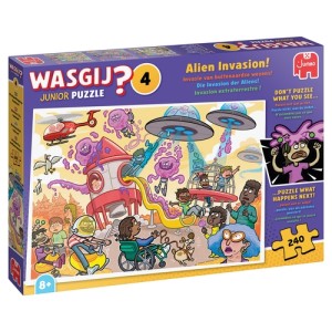 Wasgij: Junior 4 Alien Invasion (240) legpuzzel