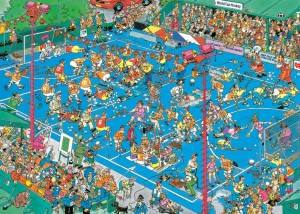 	 Jan van Haasteren: Hockey Kampioenschappen (1000) legpuzzel