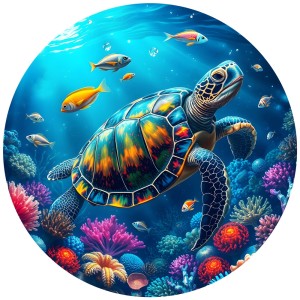 Bluebird: Under the Ocean (501) ronde puzzel