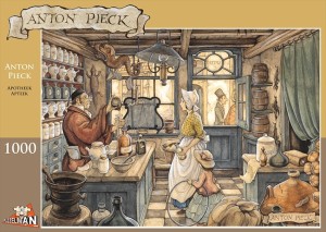 Puzzelman: Anton Pieck - Apotheek (1000) legpuzzel