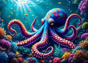 Alipson: Deep Sea Octopus (500) legpuzzel