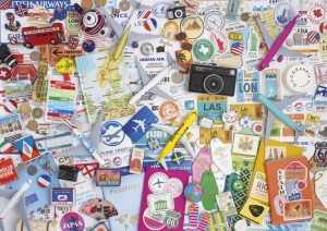 Educa: Travel Collage (1000) legpuzzel