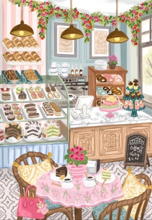 Pieces and Peace: Sweet Treats (1000) verticale puzzel