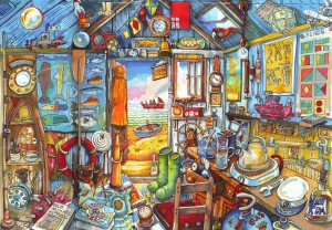 Alipson: The Captain's Cabin (1000) legpuzzel