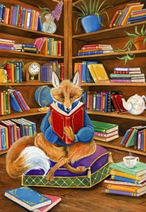 Alipson: Intellectual Fox (1000) verticale puzzel