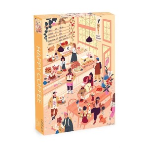 Olleo: Happy Coffee (1000) verticale puzzel