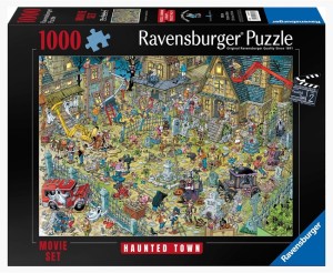 Ravensburger: Movie Set - Haunted Town (1000) halloweenpuzzel