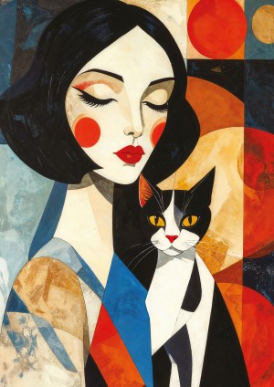 Art Puzzle: Harmony in Stillness (1000) verticale puzzel
