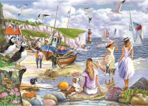 House of Puzzles: Sea Shore Breezes (500BIG) legpuzzel OP = OP
