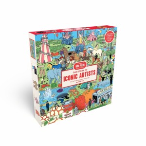 Laurence King: The Story of Iconic Artists (500) legpuzzel