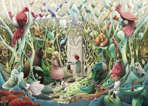 Ravensburger: De Geheime Tuin (1000) legpuzzel OP = OP