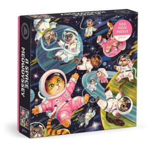 Galison: A Space Meowdyssey (500) kattenpuzzel