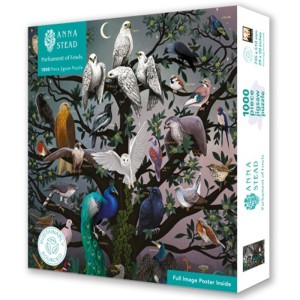 Flame Tree: Parliament of Fowls (1000) verticale puzzel