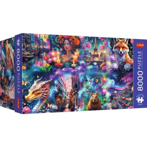 Trefl: Colorful World (8000) legpuzzel