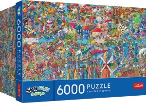 Trefl: Seek and Find - City Break (6000) legpuzzel
