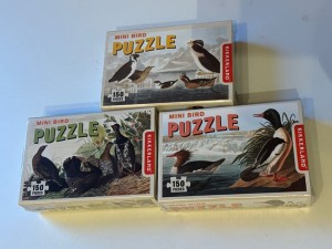Kikkerland: Minipuzzels vogels (3x150) vogelpuzzels OP = OP