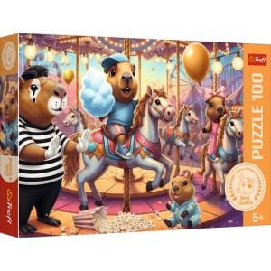 Trefl: Capybara on Vacation (100XL) kinderpuzzel
