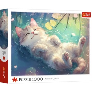 Trefl: Purrfect Relaxation (1000) kattenpuzzel