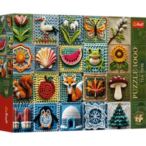 Trefl: Crochet - Four Seasons (1000) legpuzzel