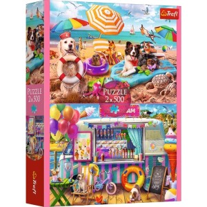 Trefl: Summer Time (2x500) legpuzzels