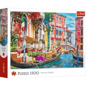 Trefl: Summer Afternoon in Venice (1500) legpuzzel