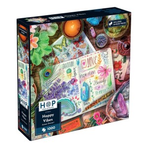 House of Puzzles: Happy Vibes (1000) legpuzzel