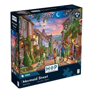 House of Puzzles: Mermaid Street (1000) legpuzzel