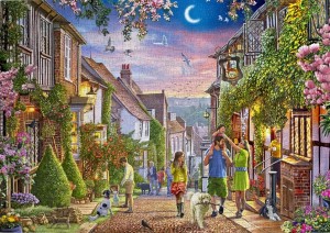 House of Puzzles: Mermaid Street (1000) legpuzzel