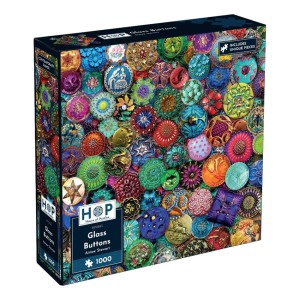 House of Puzzles: Glass Buttons (1000) legpuzzel