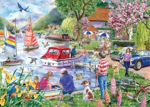 House of Puzzles: Waterside Inn (500BIG) legpuzzel