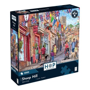 House of Puzzles: Steep Hill (1000) legpuzzel