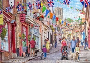 House of Puzzles: Steep Hill (1000) legpuzzel