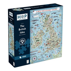 House of Puzzles: The British Isles (1000) verticale puzzel